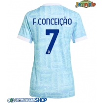 Maglie da calcio Juventus Francisco Conceicao #7 Seconda Maglia Femminile 2025-26 Manica Corta